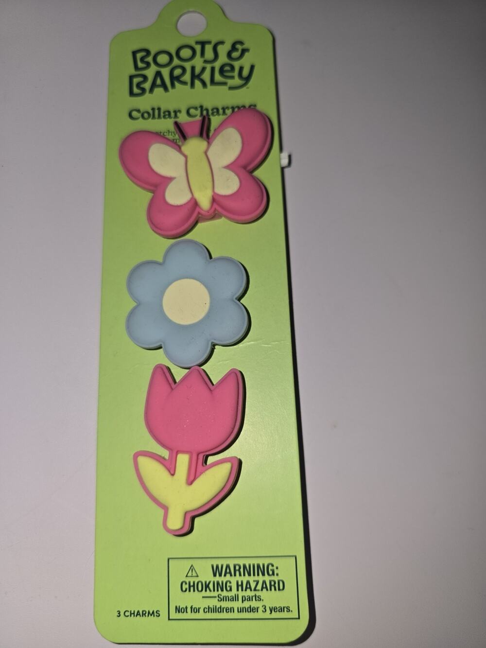 Boots & Barkley Collar Charms Dogs Colla Flowers Female Silicone S11